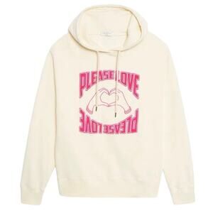 Sandro Hoodie Please Love Motif